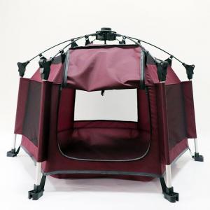 China Foldable Travel Pet Playpen Tent Light Weight Small Size Quick Set Up supplier