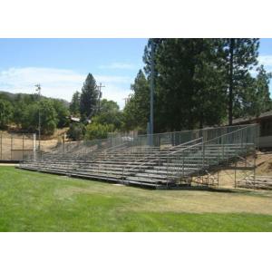Good Viewing Permanent Grandstands Aluminum Seat Plank Non Elevated