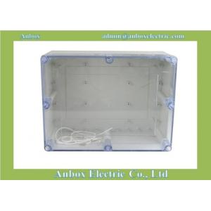 China Large Plastic Ip66 320*240*140mm Clear Lid Enclosures supplier