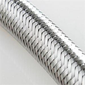 China 50mm Stainless Steel Cable Sleeve Abrasion Resistance For Automotive Tube Protection supplier