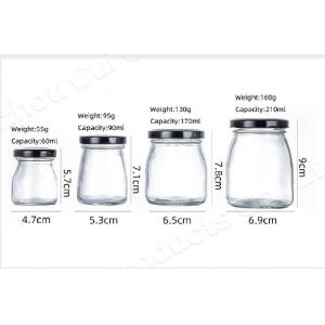 Embossing Empty Milk Glass Bottle With Metal Lid 200ml 250ml 500ml 1000ml