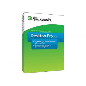 Accounting Software Intuit Quickbooks Pro 2017 1 User For Business Finances