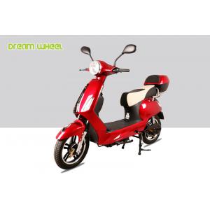 32km/h Pedal Assisted Electric Scooter , 16"X3.0 Electric Vespa Type Scooter