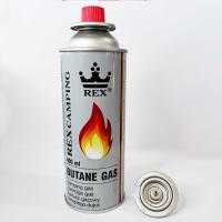 China Outdoor Mini Portable Butane Gas Canister  65mm Straight Wall Shape on sale