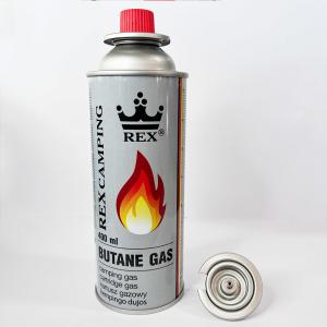 Outdoor Mini Portable Butane Gas Canister  65mm Straight Wall Shape