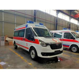 China Diesel Mid Roof First Aid Ambulance For Hospital Patient Transit supplier