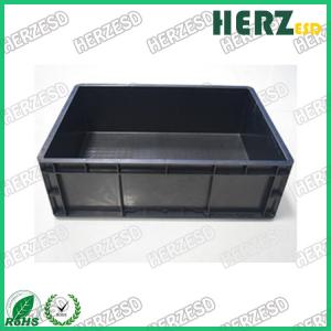 China Durable Industry ESD Corrugated Bins , ESD Safe Boxes RoHS Certification supplier
