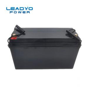 China 100AH 24V Deep Cycle Lithium Battery With BMS LiFePO4 Home Storage supplier