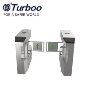 China Electric Lock Baffle Turnstyle Automatic Gates 304 Stainless Steel Material supplier