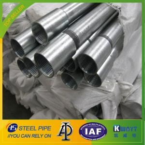China Hot Dipped Galvanized Steel Pipe With Threads Ends supplier
