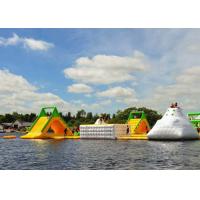China Waterproof Inflatable Water Park For Sea , Buy Floating Water Park  Equipment on sale