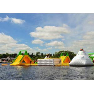 China Waterproof Inflatable Water Park For Sea , Buy Floating Water Park  Equipment supplier