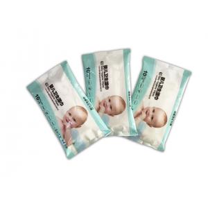China Towel Feeling Baby Wet Wipes , Wet Tissue Wipes 99% Biodegradable OEM Service supplier