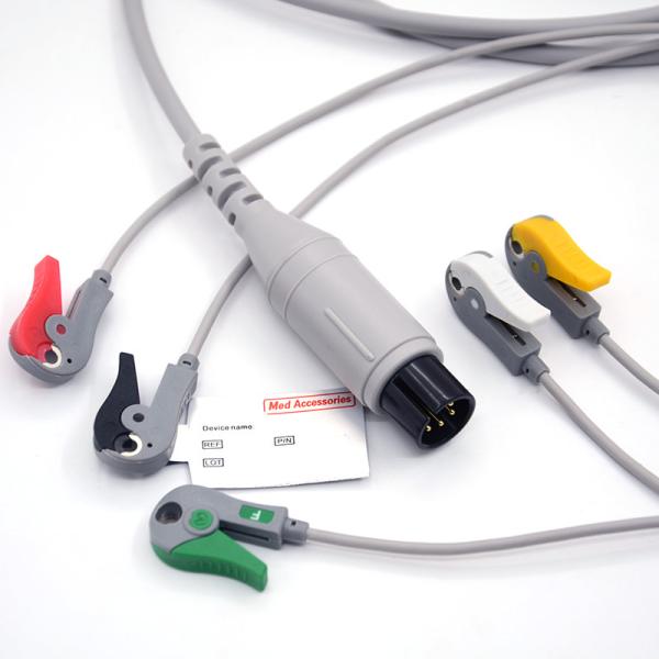 China Mindray ポータブル Spo2 探査機 センサー 丸い接続器 パルスオキシメーターケーブル wholesale