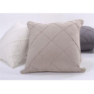 China Geometric Pattern Decorative Cushion Covers 100%  Linen For Bed / Chair supplier