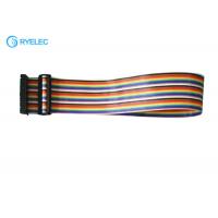 China UL20012 28AWG Rainbow Ribbon Cable 30 Pin IDC 2.54*2.54 TO 30 Pin IDC 2.54*2.54 Pitch on sale