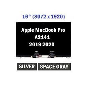 661-14200 LCD Assembly Silver For  MacBook Pro Retina 16" A2141 2019 EMC3347