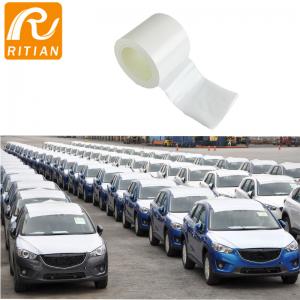 China White Glossy Auto Carpet Shipping Wrap Film Vehicle Temporary Paint Protection Film For Cars supplier