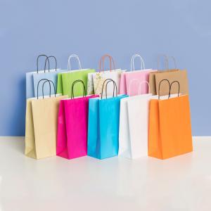 Square Bottom Clothes Paper Bag With 3- 6kg Load