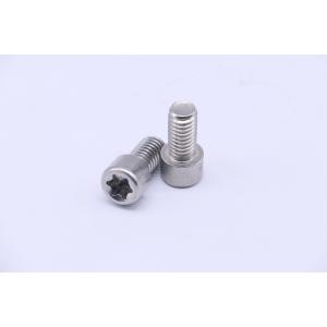 Cylindrical Head Stainless Steel Screw Plum Blossom Anti Theft SS316 3/8-24X1"