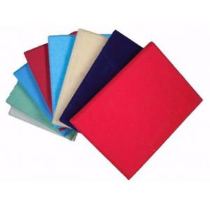 China Sponge Eco-friendly Base Acoustic Fabric Panels 2440 * 1220mm for Office supplier