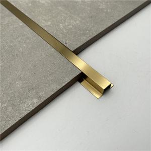 304 Grade stainless steel U Profiles mirror tile trim