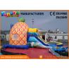 PVC Tarpaulin Inflatable Combo Games Inflatable Spongebob Bouncer With Slide