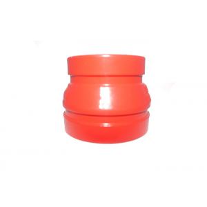 China FM UL CE Approved Ductile Iron Grooved Pipe Fittings Flexible Grooved Coupling supplier