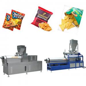380v Full Automatic Fried Bugles Chips Snack Food Making Machine for Food Large Scale