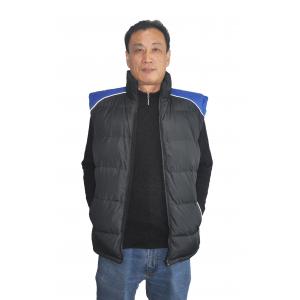 China Winter Two Tone Body Warmer Vest 100% Polyester Material With Snug Fleece Lining supplier