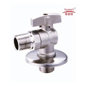 yomtey brass vertical angle  ball valve