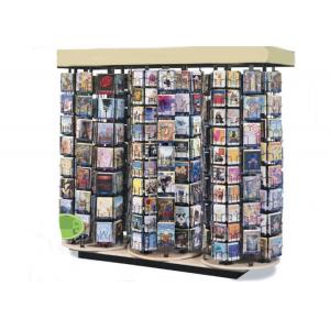 China Supmarket Video Wire Spinner Rack Display / Metal DVD Greeting Card Spinner Rack supplier