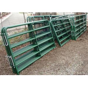 Oval Tube 40mm*80mm & 30mm*60mm Galvanized sheep panels animal fence sheep farm gate fence hot sale Farm gate fence