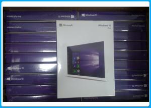 China 32 bit / 64 bit Microsoft Windows 10 Pro Software Retail Box Windows 10 professional wholesale