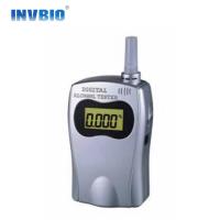 China 4 Digits LCD Digital Alcohol Breath Tester Breathalyzer With Light Blue Backup on sale