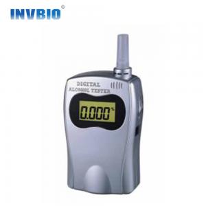 4 Digits LCD Digital Alcohol Breath Tester Breathalyzer With Light Blue Backup