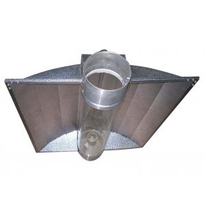 E39 E40 Socket Air Cooled Tube Reflector 6 / 8 Inches Equipped With Safety Cable
