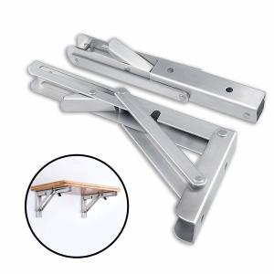 China Bracket de ângulo L de aço inoxidável não padrão 90 graus Bracket de prateleira dobrável para mesa supplier