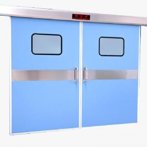 ICU Stainless Steel Hospital Door Aluminium Alloy Operation Theatre Door 1.0mm