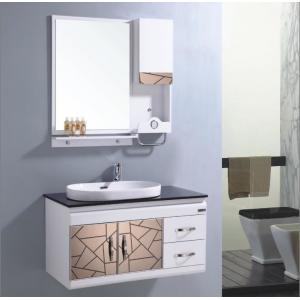 China high quality pvc bathroom cabinet factory direct price supplier