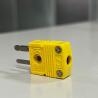 China Single Core Alloy Braided Type K Thermocouple Probe With Plug For High Temperatures wholesale