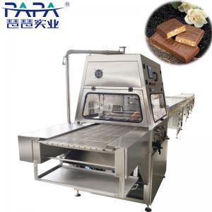 China Automatic Chocolate Egg Roll Enrobing Machine supplier