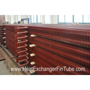 A192 SMLS Carbon Steel H Fin Bolier Square Fin Tube of  Waste Heat Recovery Unit