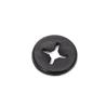 Finition simple M3-M6 en acier inoxydable/acier à ressort noir Clips de verrouillage à l'intérieur de l'étoile Garniture de lavage Garniture de prune Garniture de retenue Garniture de verrouillage à l'intérieur de l'étoile pour arbre