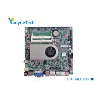 China ITX-H4DL268 Industrial Mini ITX Motherboard / Mini Itx I3 Motherboard Intel Haswell U Series on sale