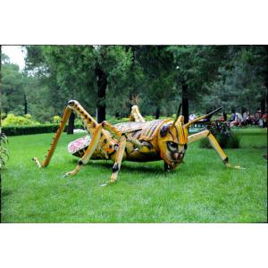 China Wind Proof Artificial Sculpture With Animatronic Insects For Long Life Technical Support wholesale