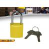 Colorful Aluminum Safety Lockout Padlocks Stable Paint Coating Surface