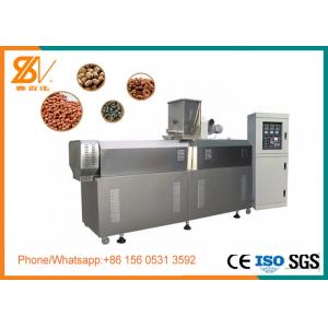 China 1 Screw Fish Food Extruder Machine , Fish Food Production Line SGS Certification supplier