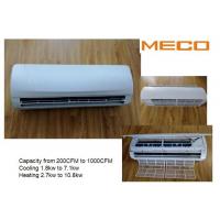 China 24000Btu 2TR Wall Mounted Chilled Water Fan Coil Unit 800CFM 7.2kw Cooling Capacity on sale