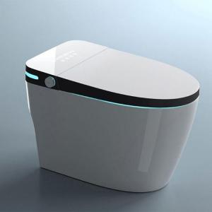 Tesia Modern  Inodoro Ceramic Sensor Sanitary Ware Automatic Wc Floor Mounted Smart Toilet For Sale